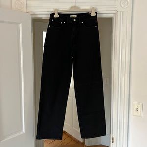 Madewell High Rise Wide Leg Jean (tall)